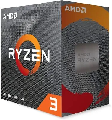 AMD Ryzen 3 4100 4-Core 8-Thread Unlocked Desktop CPU With Wraith Stealth Cooler • $57