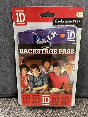 1D One Direction Backstage Pass Card W/Lanyard • $20