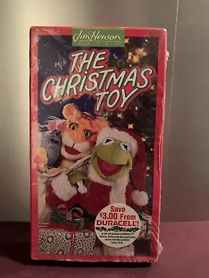 The Christmas Toy VHS 1993 Jim Henson Kermit Muppets Rugby The Tiger Balthazar • $12