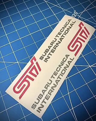 Sticker Set Of 2 For STI PINK Vinyl Decals • $16.75