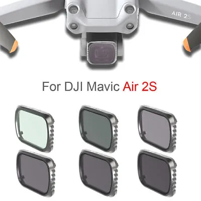 $22.52 • Buy Lens Filter UV CPL ND4 ND8 ND16 Camera Filters For DJI Mavic Air 2S Drone Camera