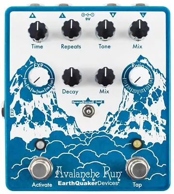 Earthquaker Devices Avalanche Run™ Stereo Reverb & Delay With Tap Tempo • $299