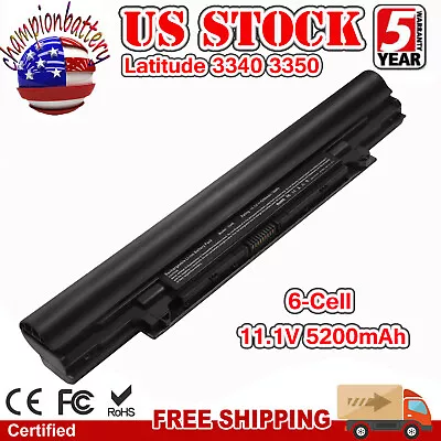 For Dell Latitude 3340 3350 Series Laptop Battery 11.1V 5200mAh YFDF9 V131 2nd • $23.99