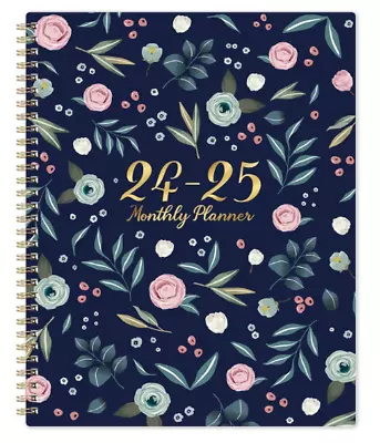 2024-2025 Monthly Planner Calendar 2 Year Appointment Organizer Book '8.5 X 11' • $9.99