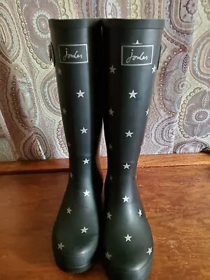 Joules Galaxy Star Wellington Boots Rainboots/Galoshes New W/out Tags. • $40