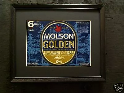 Molson Golden    Beer Sign   #21 • $16.99