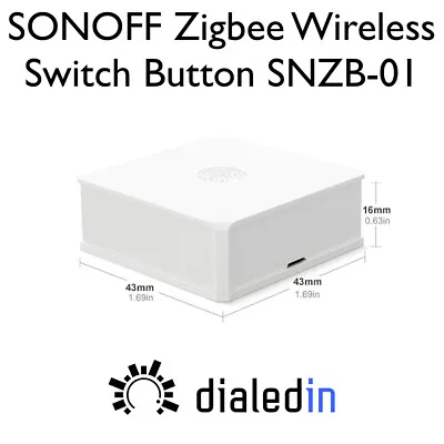 SONOFF Zigbee Wireless Switch Button Sensor SNZB-01 • $19.98