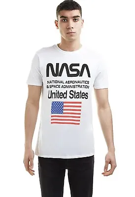 NASA T-shirt Size Small T-Shirt White Genuine NASA Product - New - Free P&P • £7.99