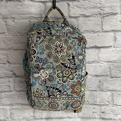 Preowned Vera Bradley Blue Floral Tote Bag Backpack Quilted  • $24.99