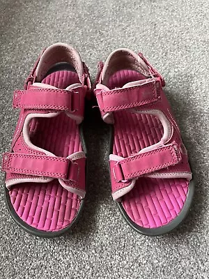 Karrimor Girls Pink Walking Active Sandals Kids Size 13 Touch Close Strap Fasten • £7.99