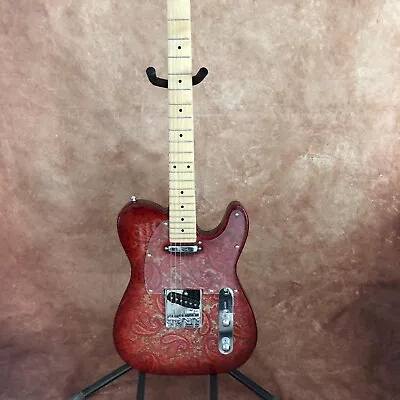 Customized Red Electric Guitar Maple Fingerboard Chrome Plated Hardware In Stock • $259.99