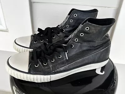 John Varvatos Bootleg Black High Tops - 11 • $65