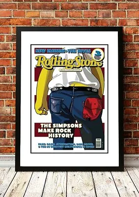 ROLLING STONE Magazine Cover Posters | 34 To Choose From | Framed Or Unframed • $29.99