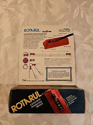  Rotarul Precision Measuring Device Rolling Tape Measures 1000' • $2.99