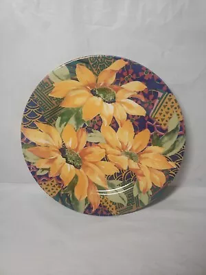 Victoria Beale Sonata 9014 Porcelain Salad Plate 7.75  Sunflowers • $12.09