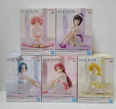 Puella Magi Madoka Magica Kyoko Akemi Sayaka Mami Figure Serenus Couture 5 Set • $68