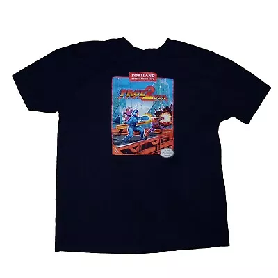 2018 Portland Retro Gaming Expo Shirt Size Large Megaman 2 Homage Nintendo • $14.95