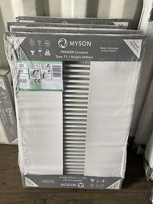 Myson Premier Compact 600 X 900mm Single Convector Radiator Type 11 60SC90G • £44.99