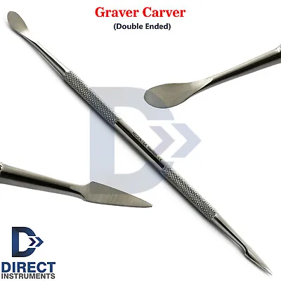 $7.15 • Buy Dental Graver Carver Wax Carving Modelling Spatula Laboratory Waxing Instrument