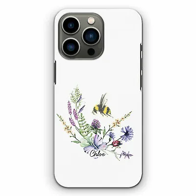 Personalised Phone Case For Motorola/OnePlus 78 Pro Bee Flower Daisy Hard Cover • £6.49