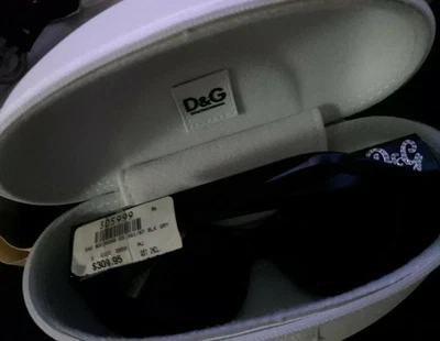 D&G Dolce & Gabbana Sunglasses With Case 4270 501/8G. - Black. New - Never Worn. • $185