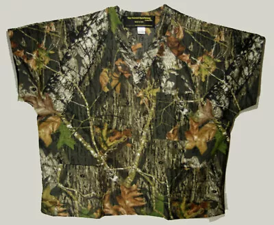 Camo Universal Fit Scrub Top SMALL • $27.95