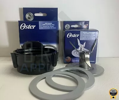 Genuine Oster Blender Blade 4961 & Jar Base Cap 4902 With 2 Sealing Rings NEW • $16.95