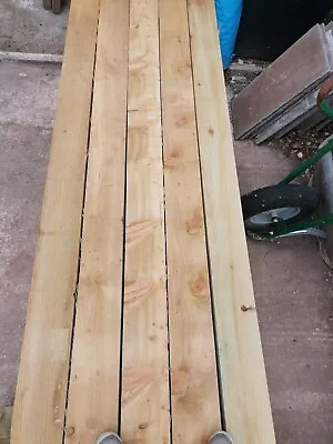 £38 • Buy Timber Fence Posts 2.1m, 2.4m And 3m 6x6 