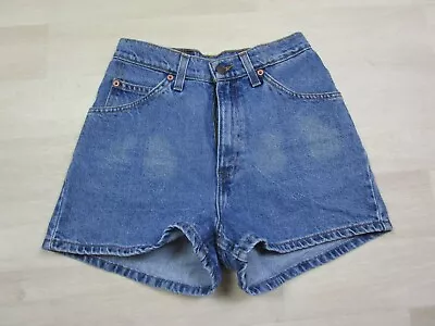 Levi Orange Tab Vintage Highwaisted Denim Shorts Women’s Size (7) 912 Slim Fit • $32