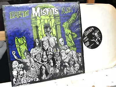 Misfits Earth A.D. Wolfs Blood PL9-02 Plan 9 LP 1983 (or Possibly 1986) Shrink • $225