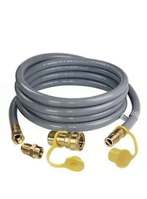 12ft Natural Has Hose Assembly 1/2” NPT Inlet Diameter 3/4” -16UNF Outlet Dia. • $27.97