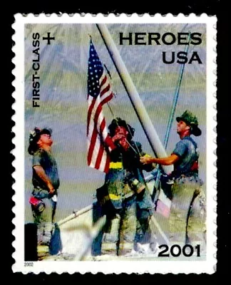US Scott # B2 Single Stamp MNH Heroes Of 2001  • $1.69