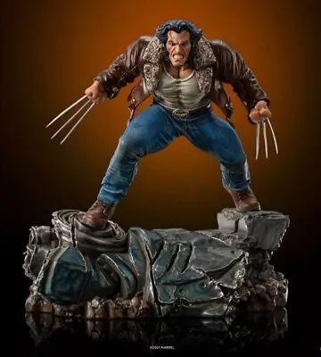 LOGAN WOLVERINE Iron Studios 1:10 Statue Sideshow Avengers Marvel X-Men • $179.99