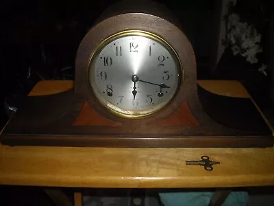 Vintage Seth Thomas Sentinel #10 Mantle Clock Working W/key • $100