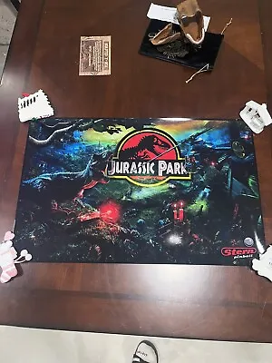 Stern Jurassic Park Pinball Alternate Translite • $95