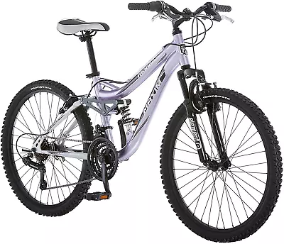 Maxim Girls Mountain Bike 24-Inch Wheels Aluminum Frame 21-Speed Drivetrain  • $509.05