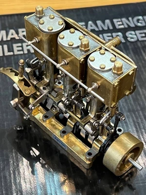 $2097.24 • Buy Steam Engine Aster Hobby Marine Cylinders Boiler Burner