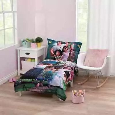 New Disney Encanto 3 Pc Toddler / Crib Bedding Set Quilt Sheet Pillowcase • $29.99