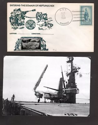 U.S.S. Mindoro (CVE-120) - Naval Ship's Cover - August 11 1950 - Gmahle Cachet • $4.99