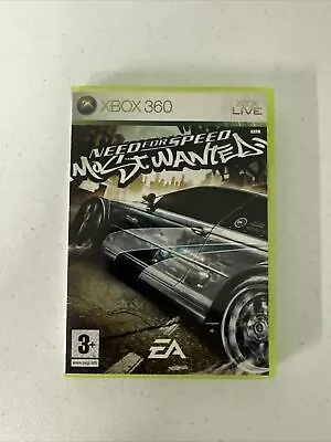 Need For Speed MOST WANTED 2005 Version Complete With Manual XBOX 360 • £49.99
