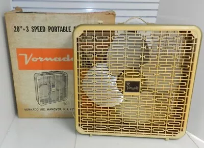 Vintage Vornado 20  3 Speed Box Fan In Box 723 V1723 V0723 • $299.95