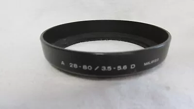 Minolta A 28-80/3.5-5.6 D  AF Plastic Lens Hood • $12