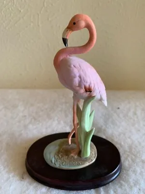 $19.99 • Buy Vintage Andrea By Sadek Pink Flamingo Figurine 7347 Dated 1985