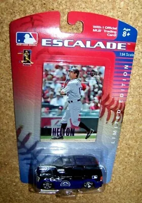 2003 Colorado Rockies Cadillac Escalade W/ Todd Helton Card MLB • $12