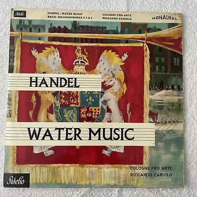 HANDEL WATER MUSIC ATL 4008 CLASS 12” Vinyl LP Record • £5