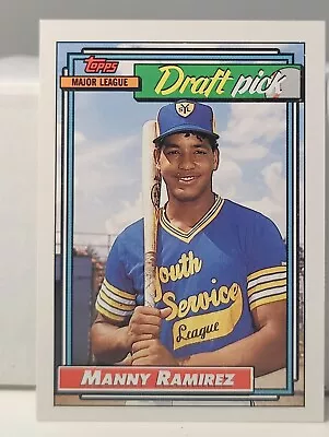 1992 Topps #156 Manny Ramirez Gold RC • $2