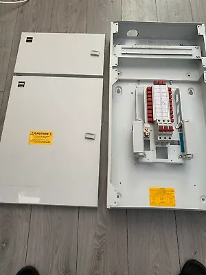 Crabtree Load Star 6 Way 3 Phase Distribution Board With Din Rail Expansion Box • £100