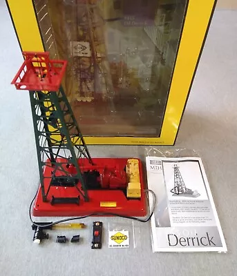 MTH Railking O No.455 Sunoco Oil Derrick 30-9027 ~ TS • $49.99