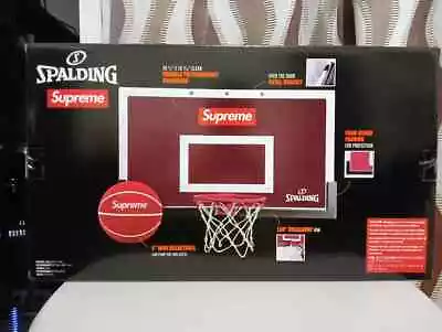 Fw23 Supreme Spalding Mini Basketball Hoop New In Box • $199.95