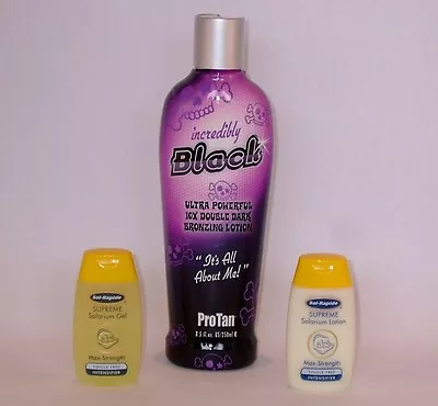 £14 • Buy Pro Tan Incredibly Black Sunbed Tanning Lotion 